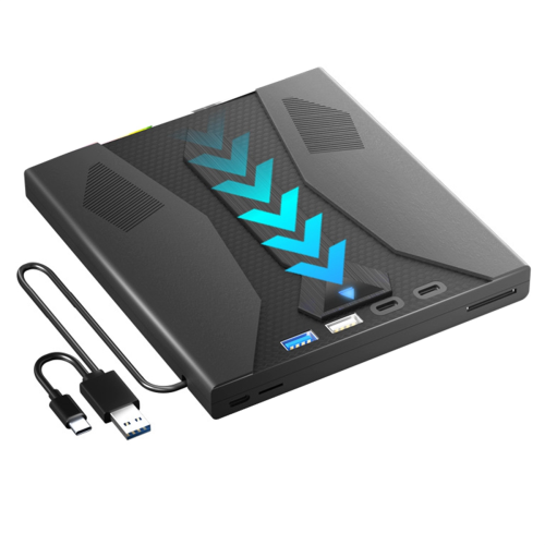 Εξωτερική μονάδα οπτικού δίσκου CD DVD USB 3.0 τύπου C για φορητό υπολογιστή με Windows