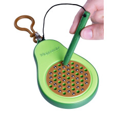 PlayMonster Magnatab Minis - Awokado - Fidget zabawka sensoryczna - Narzedzie do rysowania - Satysfakcjonujace dzwieki - Przyjazny w podrzy - Dla dz