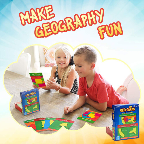 Geotoys Geocards USA Flash Card 1