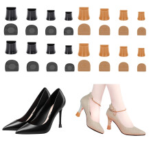 Magassark vdok Stiletto Heel Repair sapkk huzatok s sarokdugk 4 mretu magassark hegyvdok zajcskkento csszsmentes sapkk (8 pr srgabarack