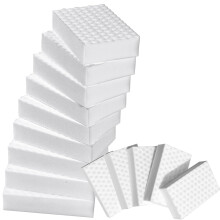 2X Dichtheid Magische Spons Gum Multifunctionele Huishoudelijke Reiniging Keuken Schotel Spons voor Meubilair Extra Dikke en Langdurige Melamine Rein