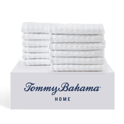 Tommy Bahama Tommy Bahama- Σετ Πετσέτες Χεριών, Υψηλής Απορροφητικότητας, Οικολογικές, 12 Τεμάχια