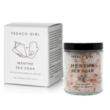 SALI da bagno di menta francese - Sale di Epsom rilassante per immergere la miscela aromaterapeutica di sale del Mar Morto per i muscoli doloranti di