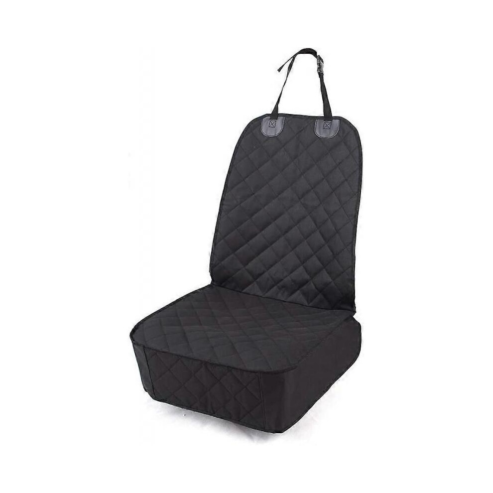 Dog car seat cover, waterproof and non-slip, for front seats in cars and utility vehicles