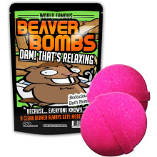 The Bodacious Bath Co. Rosa Badeballe. Lustige Biber-Gags fur Freunde. Kleine Geschenke fur Manner. Verruckte Ideen fur weisse Elefanten. Schmutzi