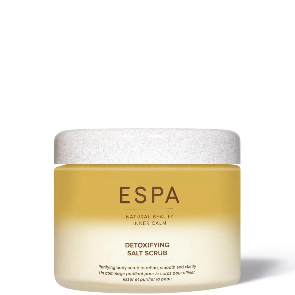 ESPA | Detoxifying Salt Scrub | 700g | Suitable For All Skin Types  Especially Dry  Rough Skin