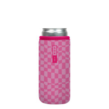 Sok It Can Sok hoes voor bier en frisdrank ge?oleerde neopreen hoes (roze Grand Prix 12oz Slim Can hoes)