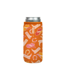 Sok It Can Sok hoes voor bier en frisdrank ge?oleerde neopreen hoes (Cowgirl Couture 12oz Slim Can Sleeve)