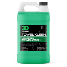 3D Towel Kleen tiivistetty mikrokuituinen pyyhkeenpesuaine ? syvpuhdistaa palauttaa ja yllpit autonpesupyyhkeen kestoik ? matalavaahtoinen, ei