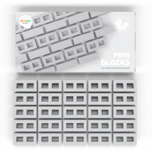 Inspire My Play 25 x mini szilikon ptoelemek az rzkszervi jtkhoz s a rendetlen jtkhoz - ptsi szenzoros tartly tltoanyag - Kreativits g