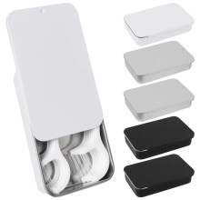 Adorila 6-pack draagbare tandzijdekoffer Metalen verschuifbare tandheelkundige pick-dispenser Hervulbare reisfloss-pick-organizerkoffer voor voor het