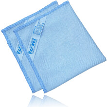 Korwex Window Limping Pano de vidro Cleaning Ploth Strips Schatches gr tis. (Blue Pack 2)