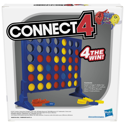 Hasbro Hasbro Gaming Connect 4 Επιτραπέζιο Παιχνίδι Στρατηγικής για Ηλικίες 6+ (Αποκλειστικό Amazon) 1