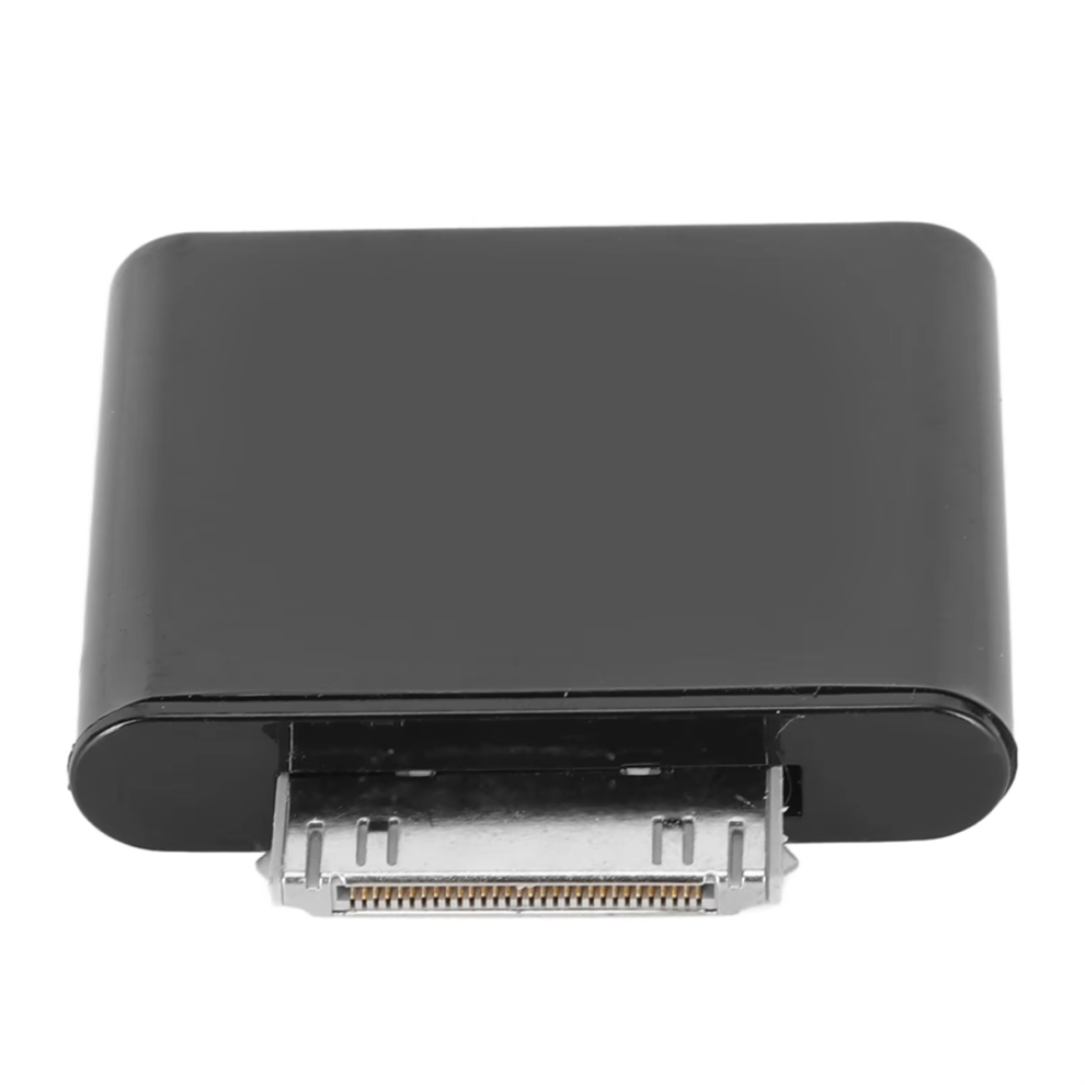 Photos - Cable (video, audio, USB) Markenlos 30 Pin Bluetooth Adapter Plug and Play Drive black 