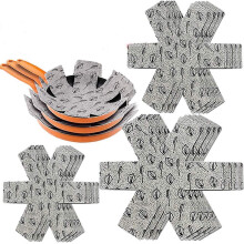XUTONG Pot and Pan Protectors Set of 12 and 3 Different Size Cookware Protector Set/Pots and Pans Dividers/Pans Separator Anti-Slip to Avoid Scratch
