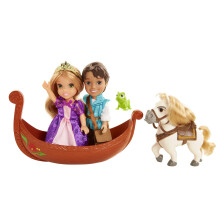 Disney Princess Roszpunka i Flynn Doll Petite Zestaw upominkowy do opowiadania historii 6 cali