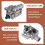 Thermostat Assembly Engine Coolant Thermostat for 6