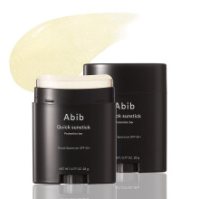 Abib Quick Sunstick Protection Bar SPF50+ 0.77 fl oz / 22 g | Korean Suncreen Stick Suncare Sunblock No Whitecast Protector Solar Barra Centella A