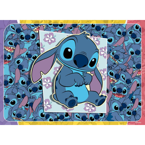 Ravensburger Ravensburger Disney Stitch Bumper Pack 4x100 peas quebra-cabea para crianas ? cada pea  nica e se encaixa perfeitamente 1