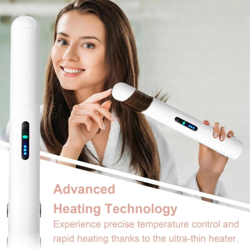 Wireless Hair Curler - USB Rechargeable, Fast Heating, A 1