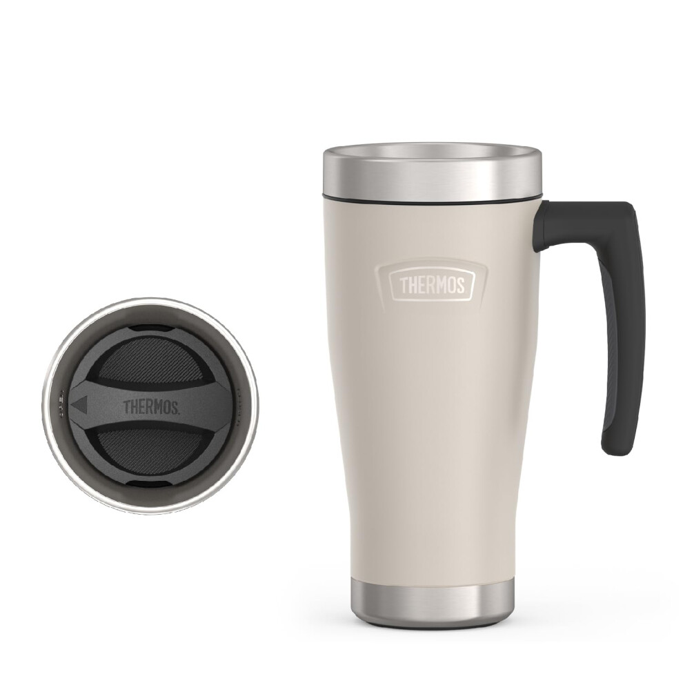 THERMOS ICON SERIES  Stainless Steel Mug  Sandstone  16 oz