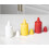Joie Joie Condiment Mini bouteille de compression avec bouchons de buse Ensemble de silicone antiadh   sif de 3 3