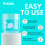Retainer Cleaner Tablets Denture Cleaning Tablets for Deep Remove Stains Denture Cleaner Tablets 240 Tablets - Minty Fresh 4