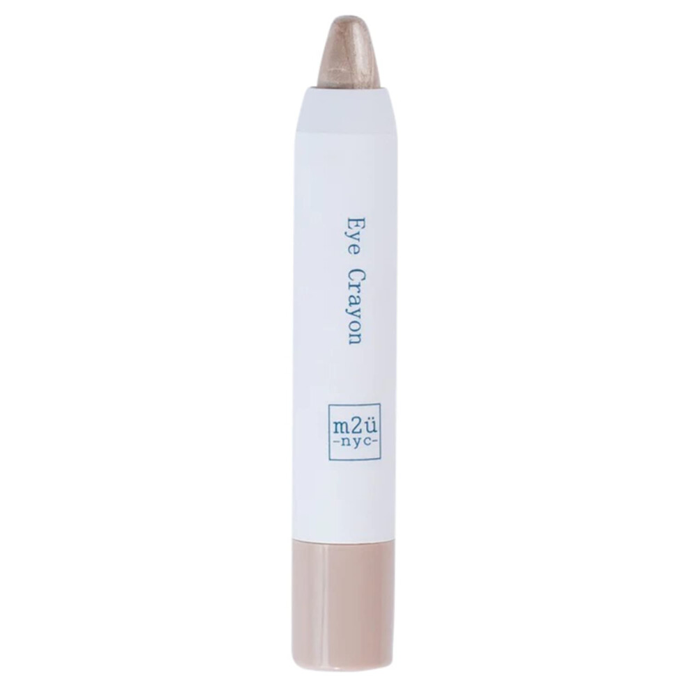 M2u Nyc Cream Ultra Y Eye Shadow Stick - (Champagne) Shimmer Eyeshadow Pencil Crayon - Moisturizing Eye Brightener Stick & Highlighter - Long Las