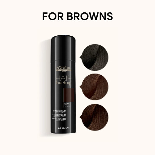 L’Oréal Paris L'Oreal Professionnel Touch Up Ριζών | Σπρέι Κάλυψης Ριζών | Καλύπτει Γκρίζα Μαλλιά | 2 Oz. 1