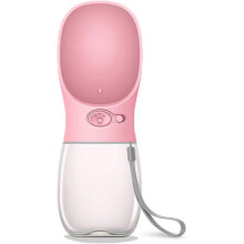 Dog Water Bottle, Leak Proof Portable Puppy Water Dispenser with Drinking Feeder for Pets Outdoor Walking,Food Grade Plastic