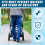 2 Pcs Rollator Armrest Pad Upright Walker Forearm Pads Black Walker 3