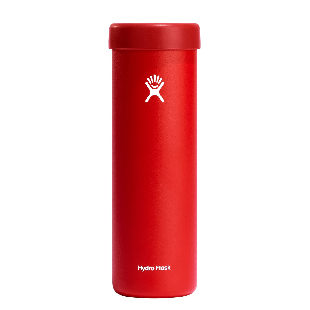 Hydro Flask Dual 12 oz Tandem Stainless Steel Reusable Can Holder Cooler Cup Goji - Vacuum Insulated  Dishwasher Safe  BPA-Free  Non-Toxic