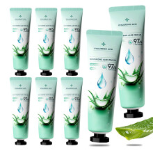 JunKuJK 8PCS Purity Aloe Vera Gel - Hydrating Aloe Vera Gel for Face and Skin No Sticky Moisturizing Aloe Gel L
