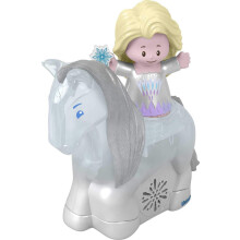 Fisher-Price Little People Disney Frozen Elsa & Nokk Figuruppsättning med Ljus & Ljud för Barn 18+ Månader