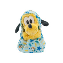 Oficjalna kolekcja dla dzieci Disney Store: Pluszowy Pluto w pieluszkach ze szczeglowymi pluszowymi elementami - Oficjalna miekka zabawka - Pluszaki