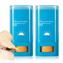 2 Pcs Sunscreen Stick SPF 50+ Face Sunscreen for All Skin Types