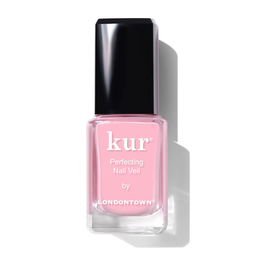 Londontown Nail Veil #7 Enhancing Nail Care Color And Formula Sheer Cherry Blossom Pink 0.4 Fl. Oz.