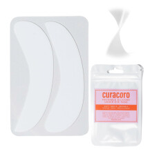 Curacoro Reusable Eye Pads Silicone Under Eye Patches Lash Lift Cover Eyelash Extension | Soft Pads for Sensitive Skin during Eyelash Perm Laminatio