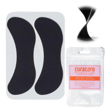 Curacoro Reusable Eye Pads Silicone Under Eye Patches Lash Lift Cover Eyelash Extension | Soft Pads for Sensitive Skin during Eyelash Perm Laminatio