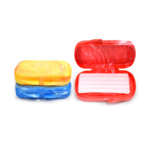 Orthodontische tandwas voor beugels - Premium beugelwas in designer marmeren hoesjes Tandenwas voor beugel Helder en ongeparfumeerd 3-pack, diverse k