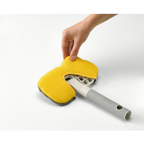 Joseph Joseph Joseph Joseph CleanTech CT3 Surface Scrubber Replacement Pad  Microfibre & Abrasive Scourer  Machine Washable 2