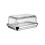 Alessi Alessi ES03-Design Botervloot met Deksel Glas, Spiegellak, Staal 2