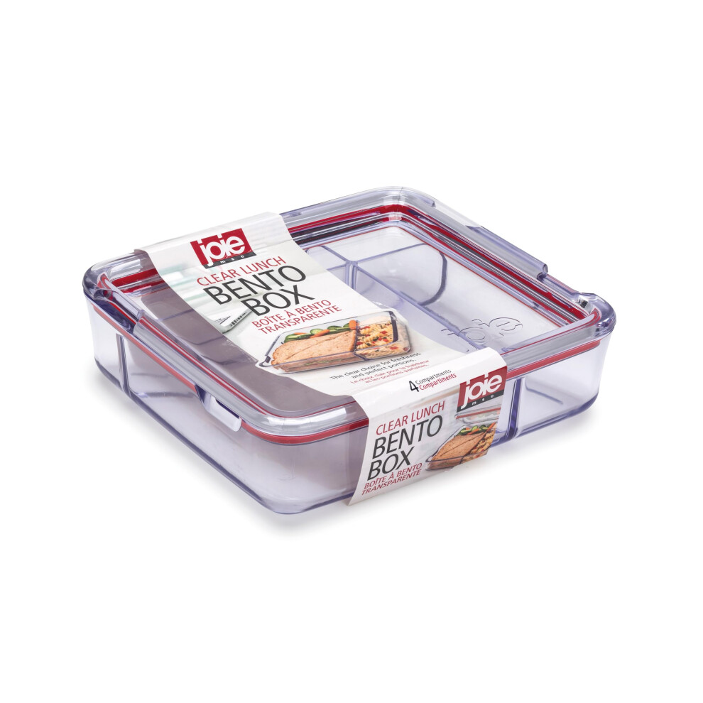 Joie Clear Bento Box  Lunch Storage  Easy Meal on the Go