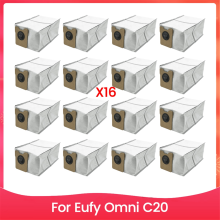 Vacuum Dust Bag Fit for Eufy Omni C20 Spare Parts 16 Pcs