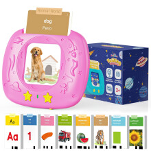HOMESTEC Toddlers Bilingual Spanish & English Talking Flash Cards with 288 Sight Words Speech Therapy Toys for 3 4 5 6 Years Old Boys and Girls Lear