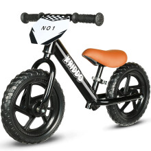 KRIDDO Laufrad f r Kleinkinder, 2 Jahre alt, 12 Zoll, Schiebefahrrad mit individueller Platte (3 Aufklebers tze im Lieferumfang enthalten), stabi