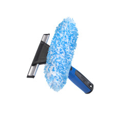 Unger Professional 2-in-1 Squeegee & Scrubber - 6 Window Cleaning Tool - Cleaning Supplies Squeegee for Window Cleaning Commercial & Residential U