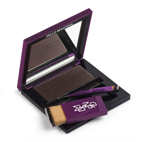 Madison Reed Touch Up Ρίζας + Γέμισμα Φρυδιών, Ombra Σκούρο Καφέ, Άμεση Κάλυψη Γκρίζων, 0