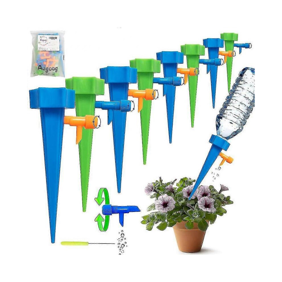 18 Pcs Plant Waterer, Self Watering Spike Slow Release Vacation Plants Watering System, Automatic Watering Devices