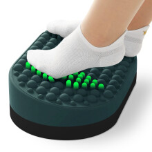 Dikdoc Fu?stutze fur unter den Schreibtisch bei der Arbeit, im Homeoffice, Fu?hocker, Ottomane, Fu?massagegerat zur Linderung von Plantarfasziiti